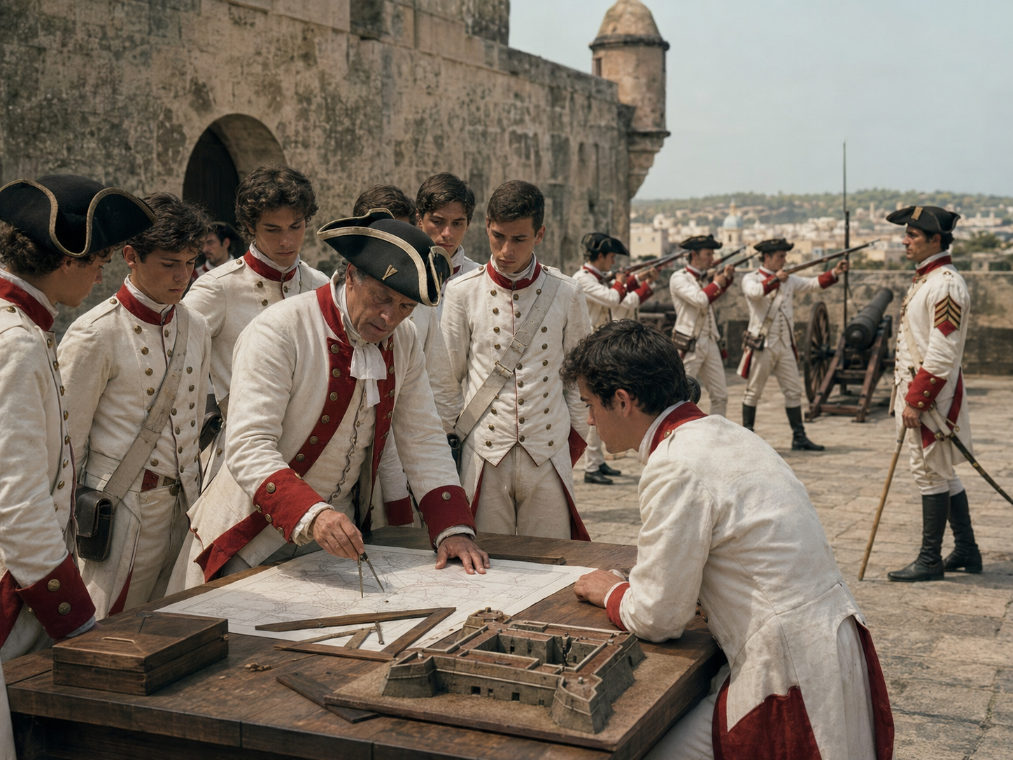 Los Cadetes de Santo Domingo y la Formación de una Oficialidad Criolla